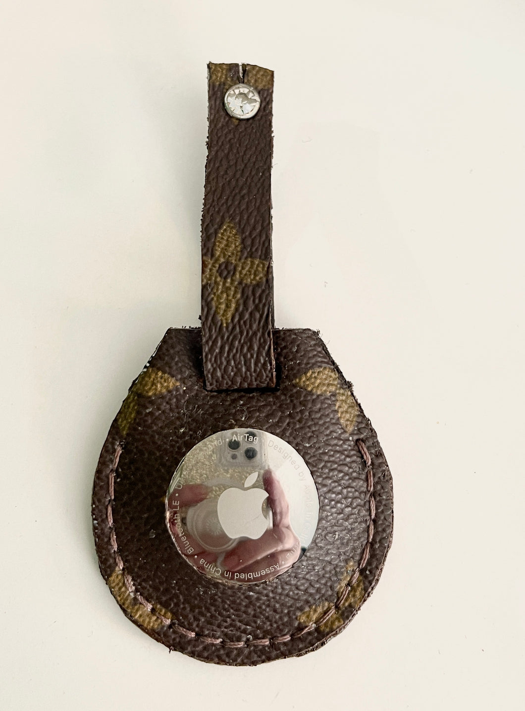 Upcycled Louis Vuitton AirTag Holder – CraftTime Creations-New Madrid